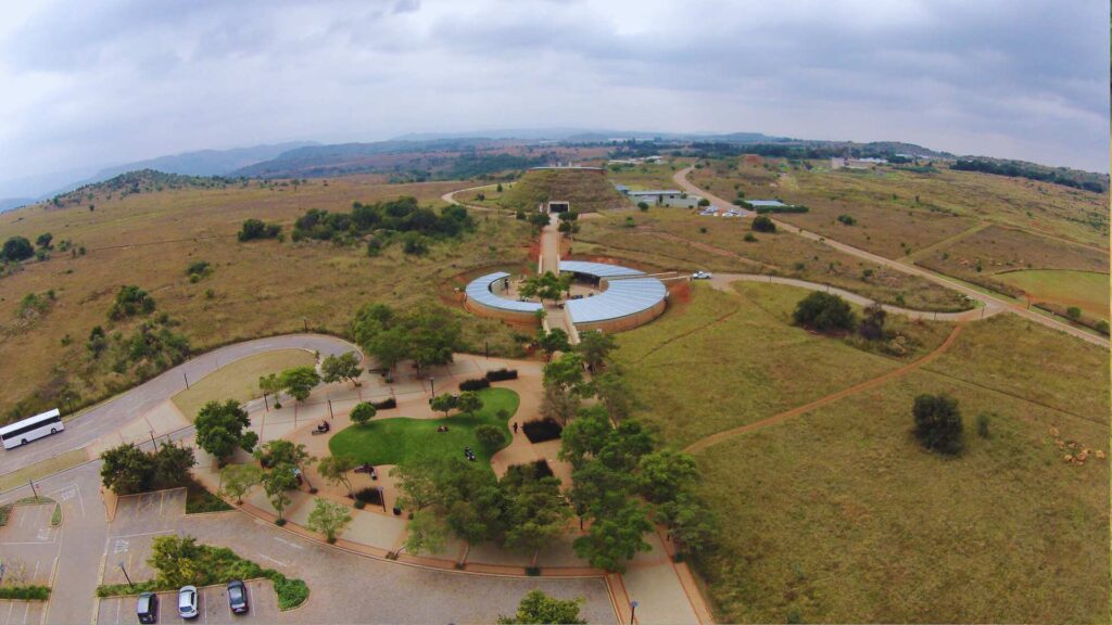 Cradle of Humankind helicopter flight Gauteng scenic tour Helivate