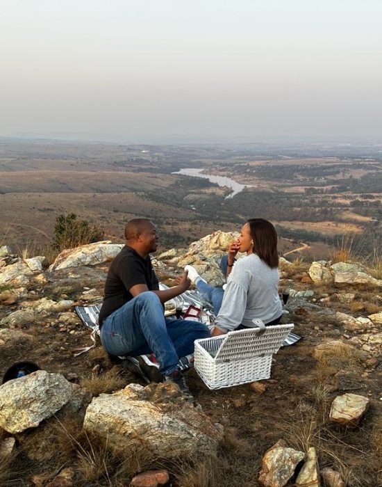 Mountain top helicopter picnic luxury romance package Helivate