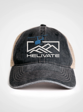 Charcoal trucker cap