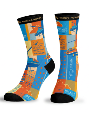 Orange socks