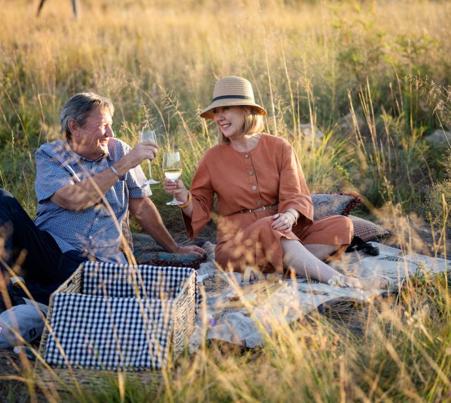 Romantic helicopter flight Johannesburg mountain top proposal experience