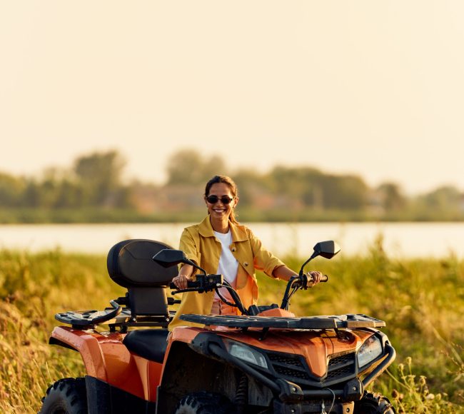 Quad biking and helicopter flight bushveld picnic adventure Helivate