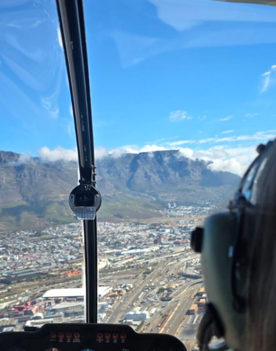 Self fly helicopter introductory flight Cape Town experience